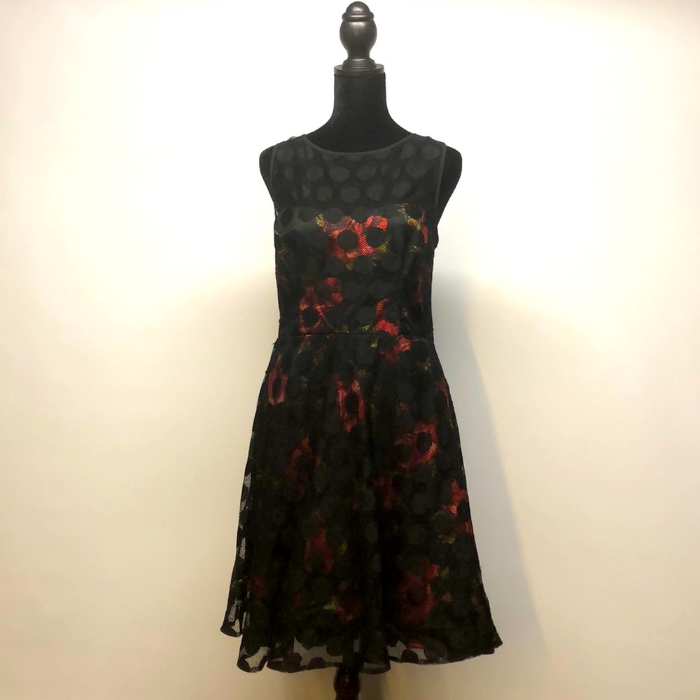 Floral Betsy Johnson A-Line Dress